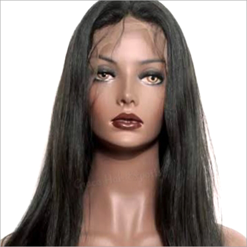 Full Lace Wig - Human Hair, Long Straight Hair, Natural Baby Hair For Versatile Styles