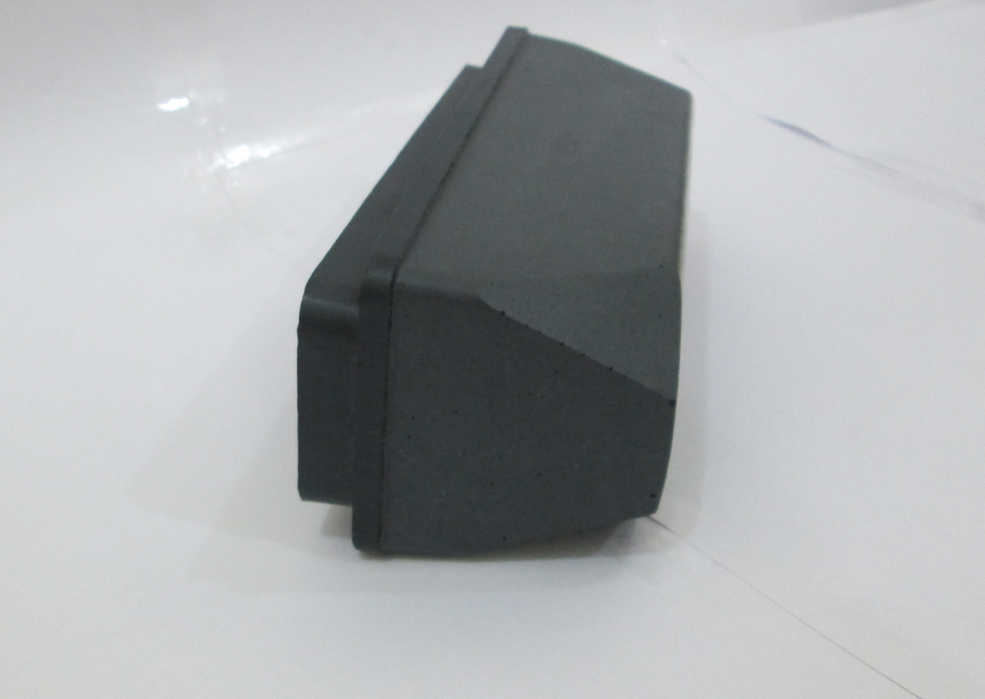 Fickert Lux Big 170 - Felt/velcro Backed Rectangular Block, 170x55x15mm, Magnesite/synthetic Bonded, 36-1200 Grit, High Toughness, Wet Use