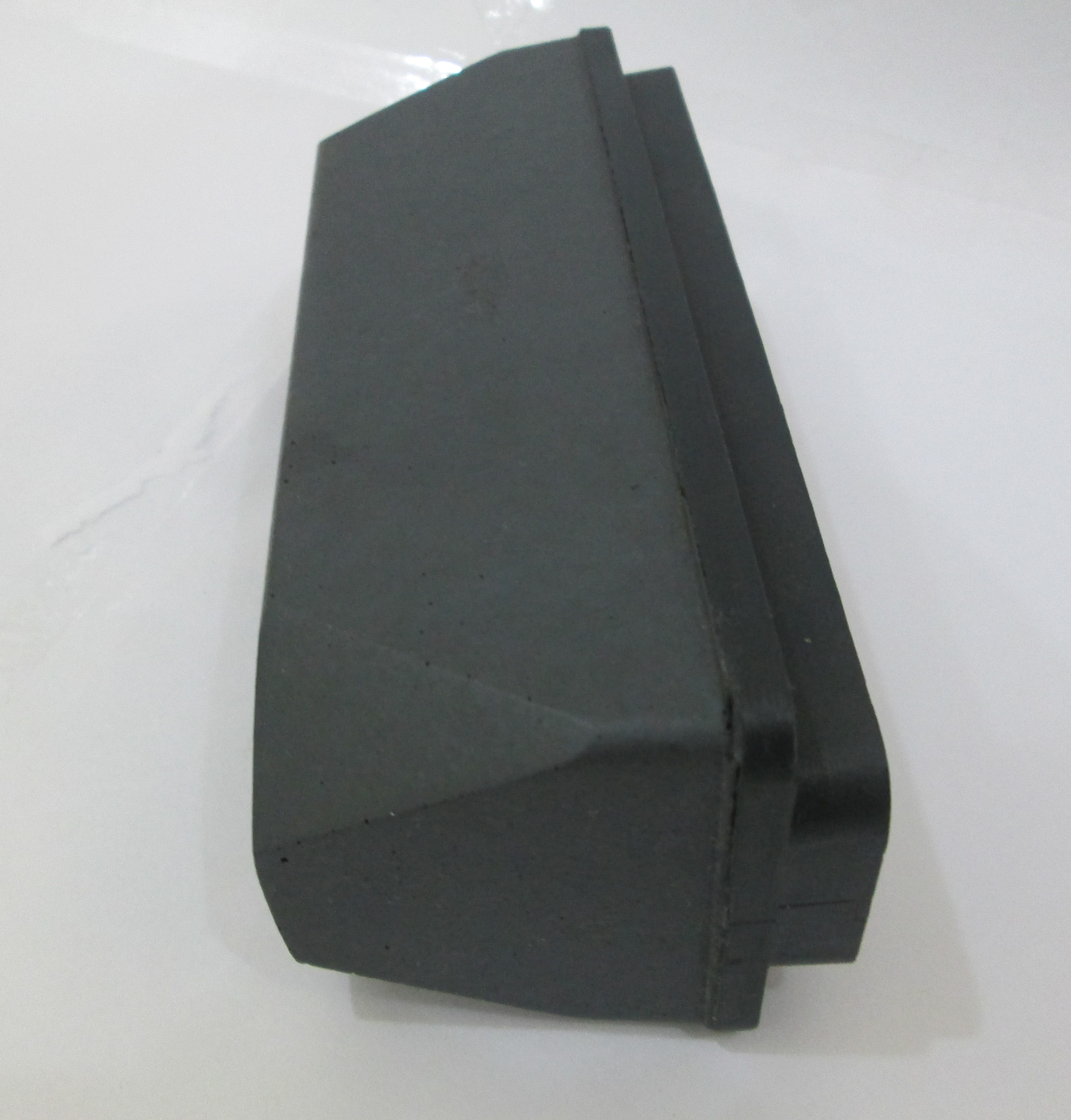 Fickert Lux Big 170 - Felt/velcro Backed Rectangular Block, 170x55x15mm, Magnesite/synthetic Bonded, 36-1200 Grit, High Toughness, Wet Use