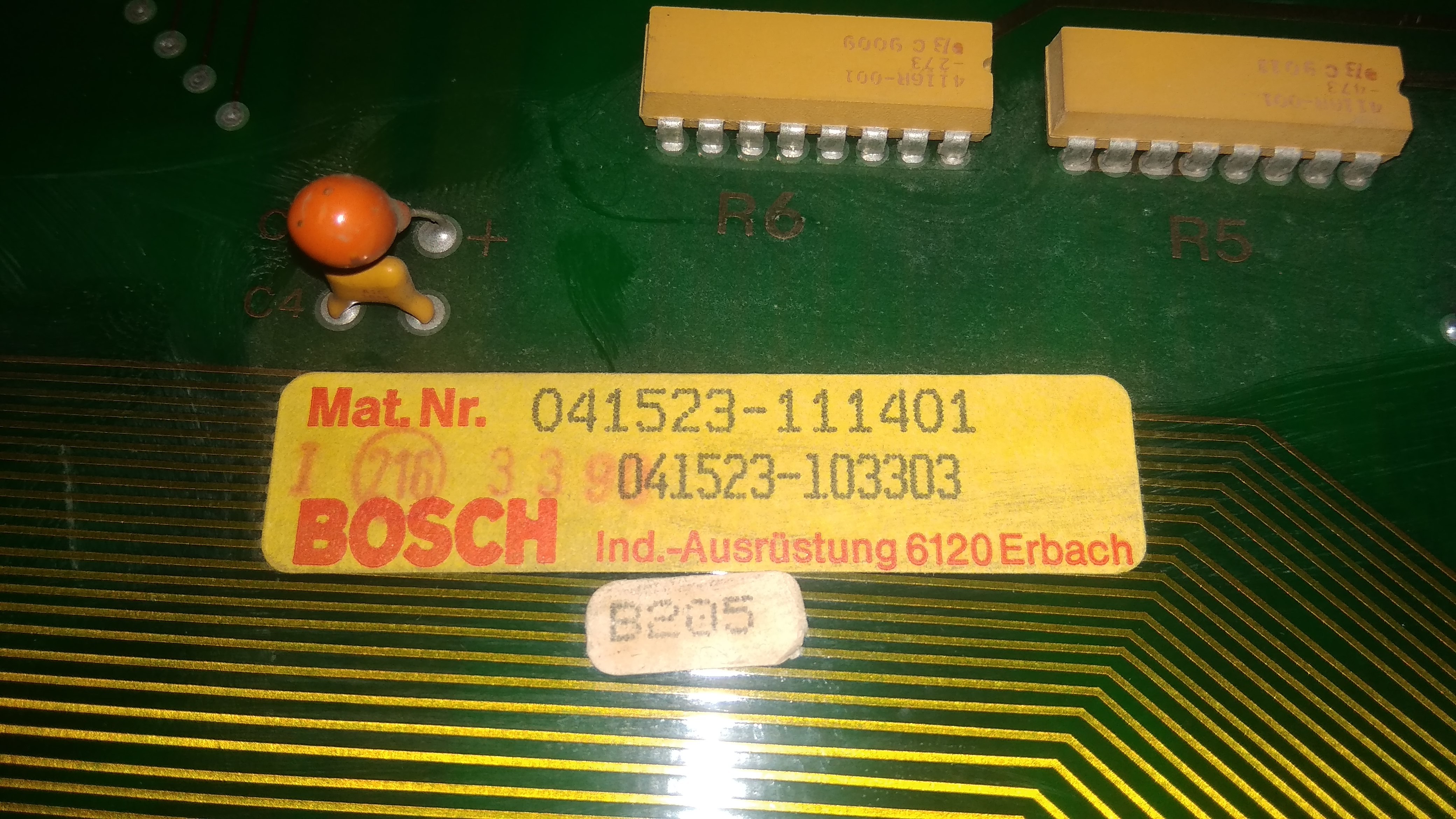 Bosch Cnc System Pcb Card