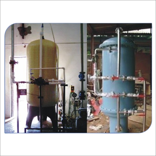 Water Softening Plant - Fiberglass, 1000-5000 Liters Capacity, 2-8 Bar Pressure, 10-50 Lpm Flow Rate, 25-100 kg Salt Usage | Residential and Commercial Use
