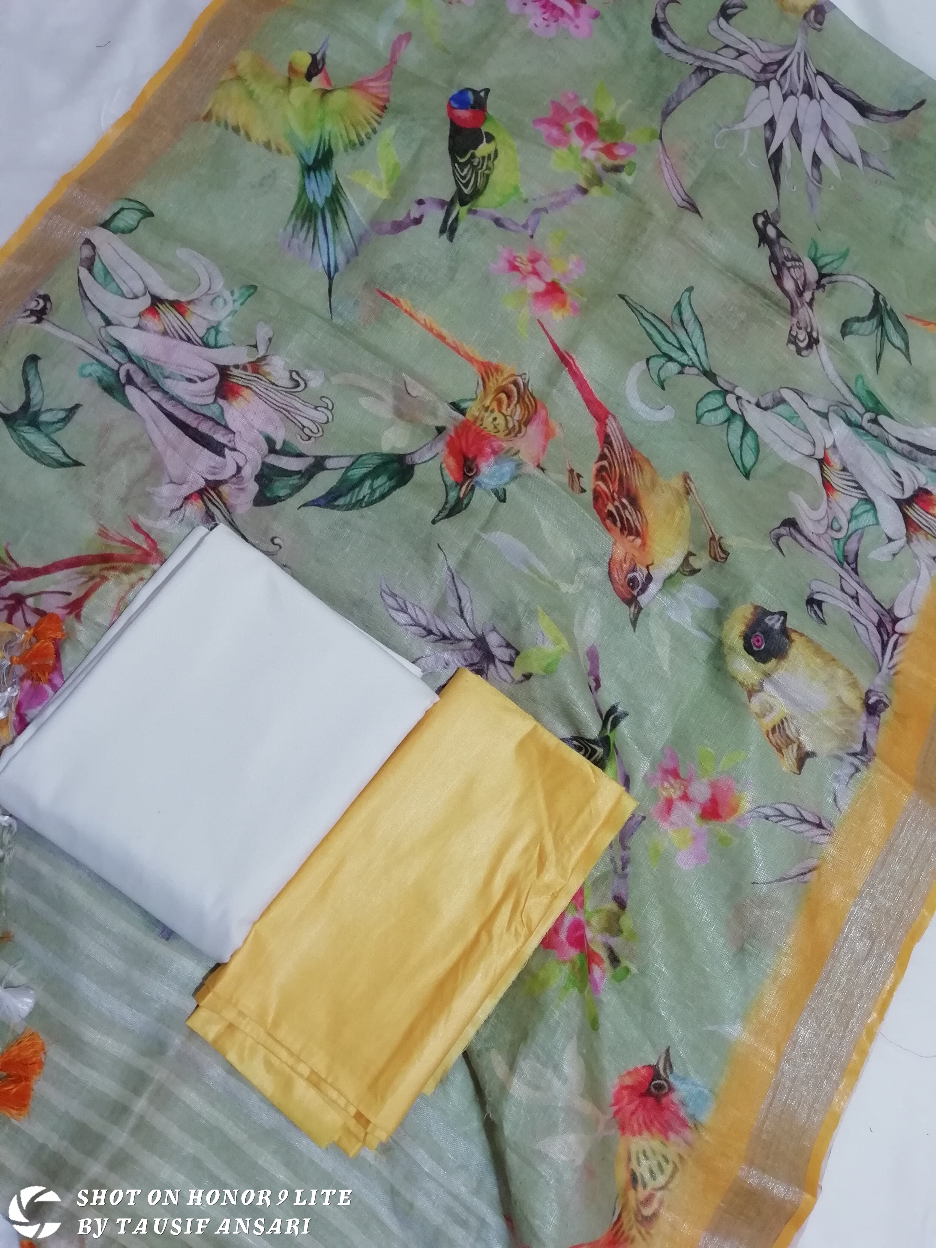 Linen Printes Suits