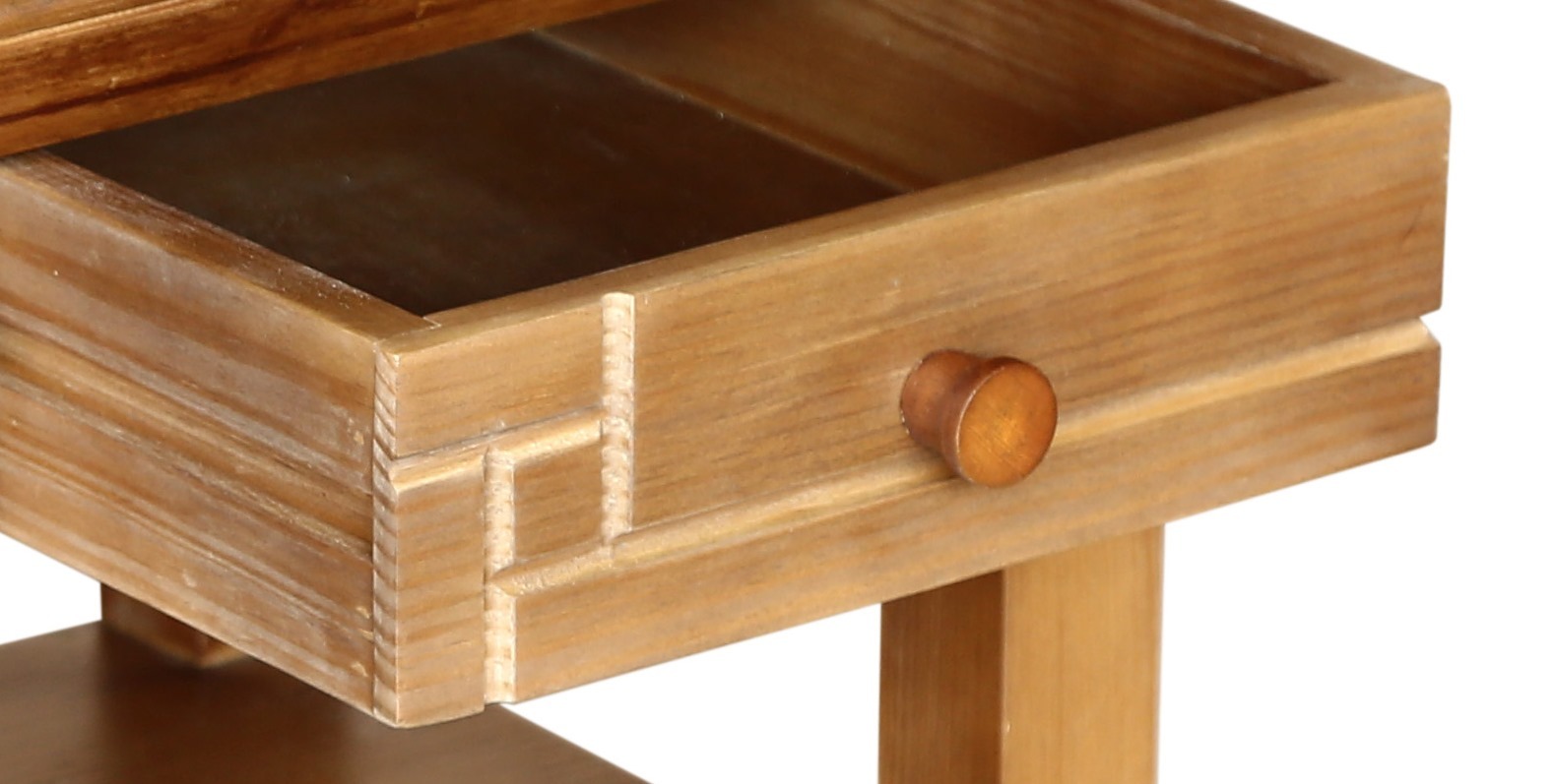Handmade Soho Bedside Table With One Drawer