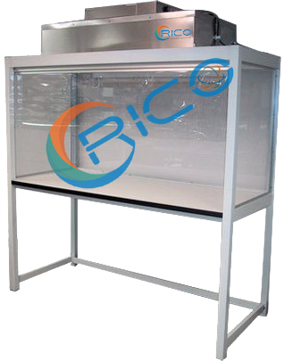 Laminar Flow Benches - Stainless Steel, Customizable Size with HEPA Filtration System and LED Lighting
