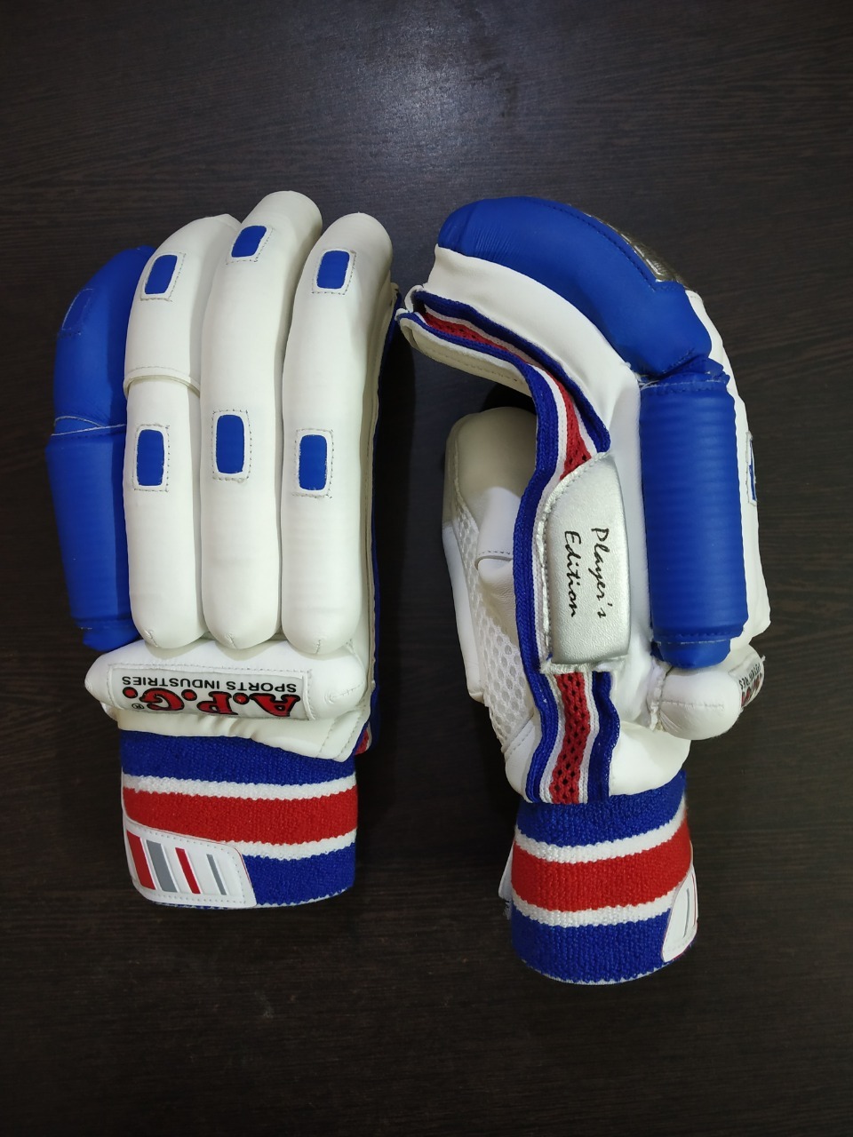 Multicolour Apg Player's Edition Cricket Batting Gloves