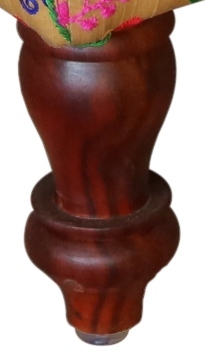 Handmade Accent Designer Upholstered Pouffe