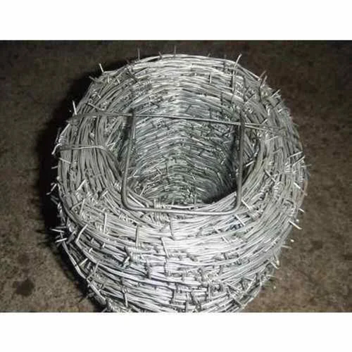 Barbed Wire Mesh For Farm - Color: Silver