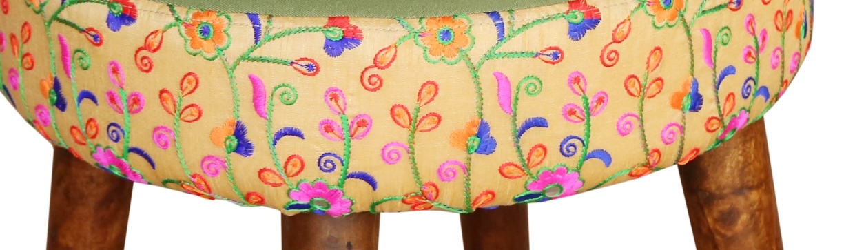 Handmade Designer Accent Stool