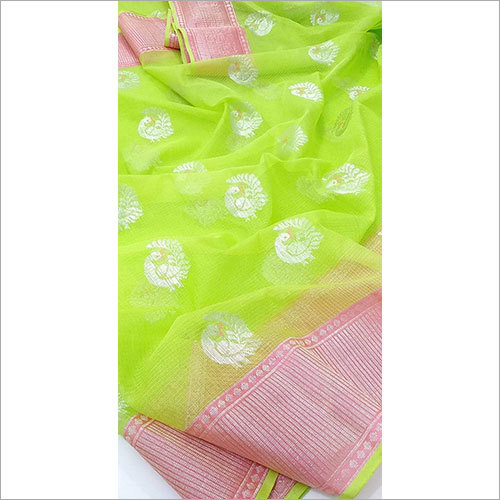 Pure Banarasi Zari Saree - Silk Fabric, Elegant Bollywood Style, Nonallergic Color Dye, Soft Texture, Perfect for Parties and Weddings