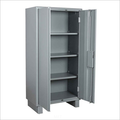 Steel Cabinet - Mild Steel, Elegant Design with Wide Shelves | Powder Coated Finish, Attractive Shape for File Organization
