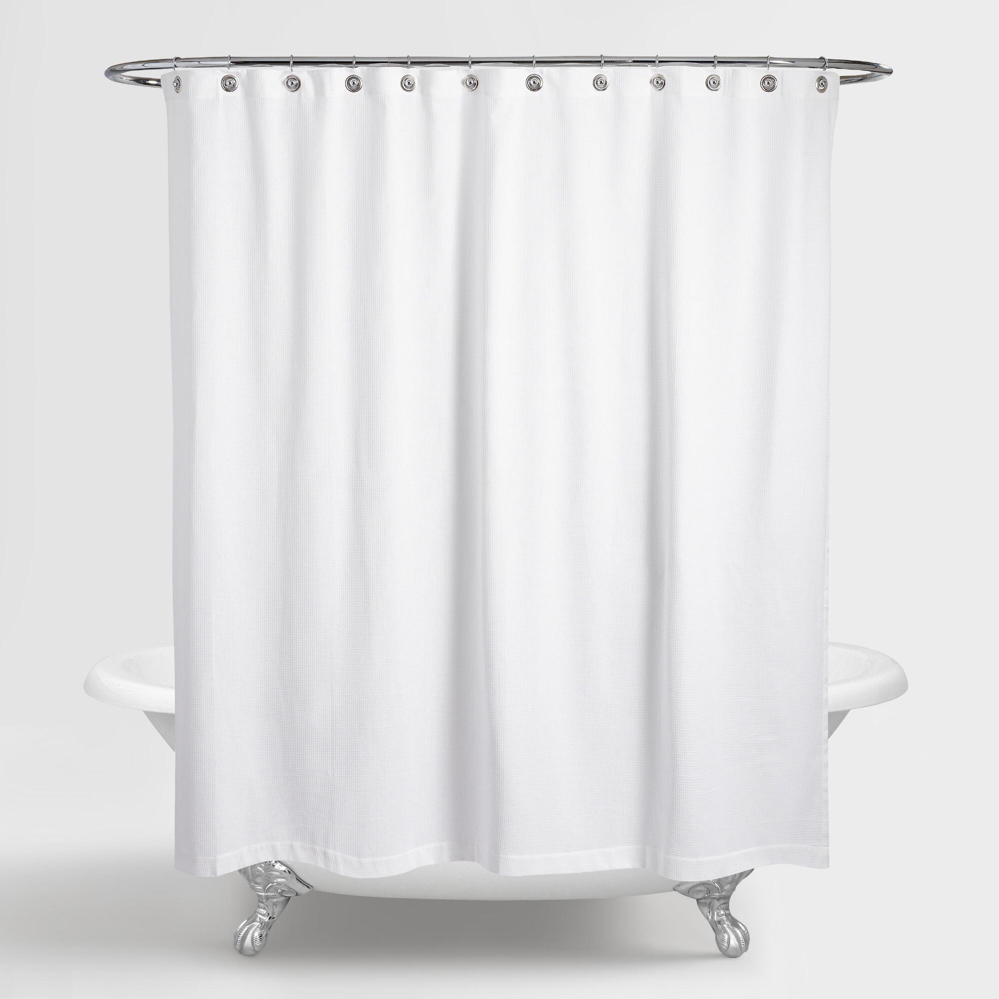Shower Curtains - 72x72 Inches, Blue | Attractive, Durable, Easy Care, Long-lasting, Waterproof, Ideal For Hotel And Resort Bathrooms