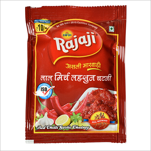 लाल मिर्च लहसुन चटनी पैकेट