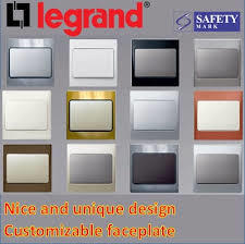 White Legrand Switches
