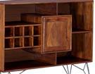 Premium Acacia Bar Cabinet Wide