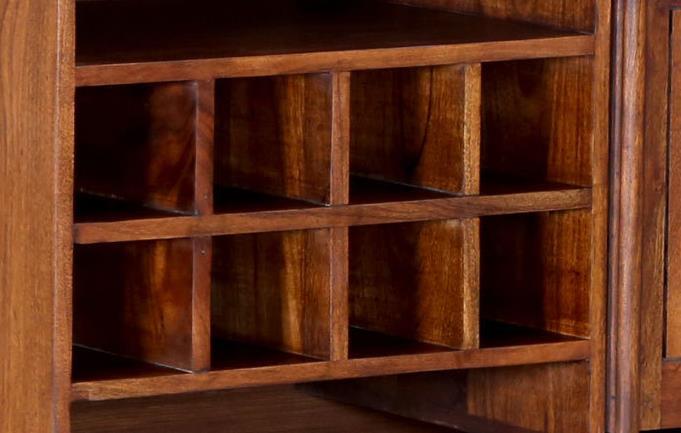 Premium Acacia Bar Cabinet Wide