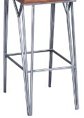 Crafted Metal Bar Chair