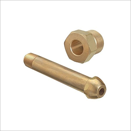 Nut Nipple - Brass Material, 220-240V Voltage, Golden Color | Automatic Type,  High-Quality Design for Reliable Performance
