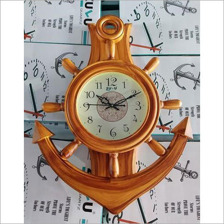 Anchor Clock - Plastic Material | Unisex Design, Versatile and Stylish Timepiece