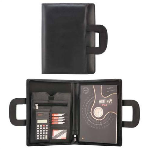 Writing Folders Pads - Leather Material, Small To Large Size | Tear Resistant, Durable Design for Office & Academic Use
