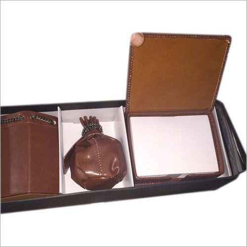 Leather Desktop Organizer - Rectangular Design, Small To Large Sizes | Elegant Look, Perfect Gift For Loved Ones