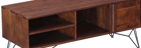 Premium Acacia Entertainment Unit