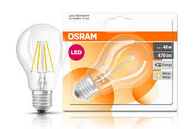 Osram Led Bulb - Polycarbonate, 15x5.1x5.1 Cm, Cool Daylight, 6000 Kelvin | 10w, E14 Base Type, 2-year Replacement Warranty, All Models Available