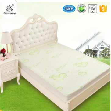 Waterproof Mattress Pad Protector Cover Breathable Fitted Mattress Cover