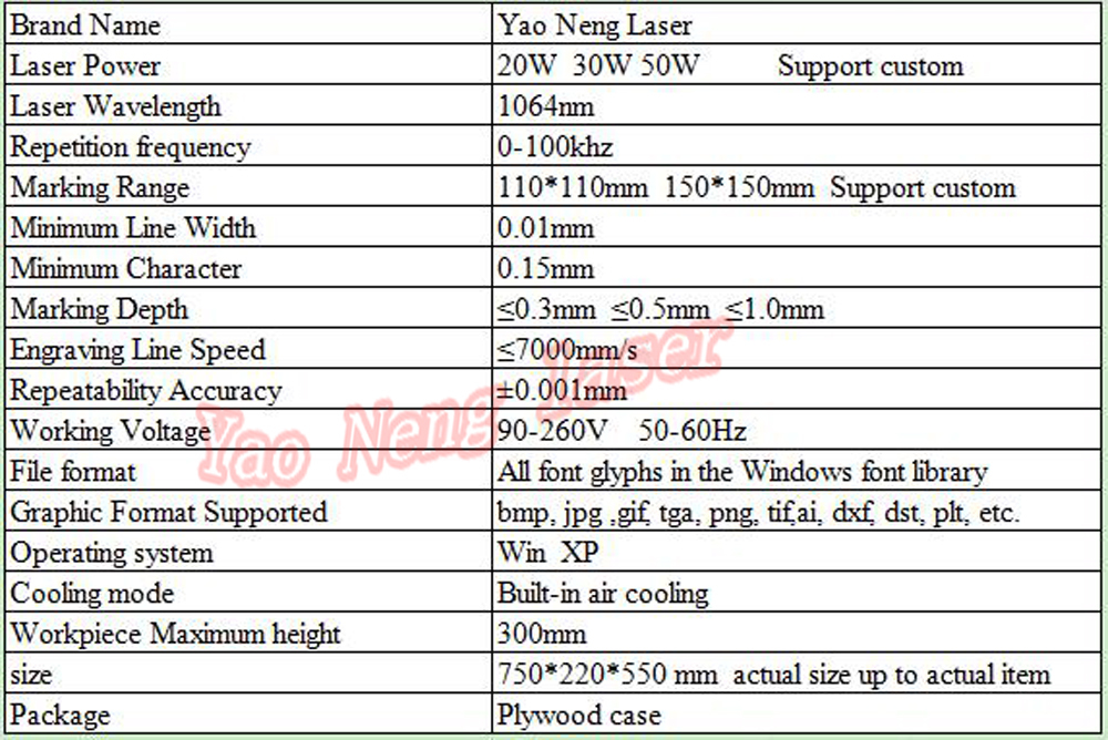 Mini Laser Marking Machine Accuracy: 0.001 Mm Mm