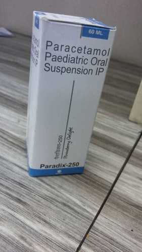 Paracetamol Syrup - Liquid Suspension 250 mg | Recommended For Children, Dosage As Directed, Store in Cool, Dark Place