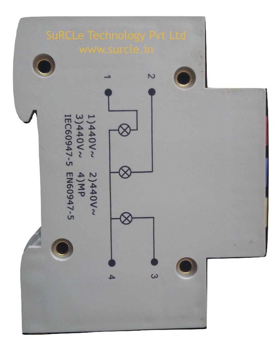 Xlpe Surcle 3p Ryb Indicator Light For Acdb