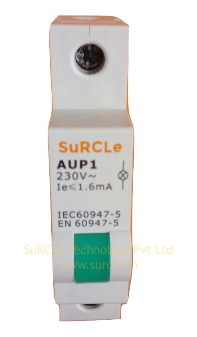 Surcle 1p Indicator Light For Acdb - 230v Ac, 50hz | Ip20, Led Diode, 0.8w, Din Mounted Terminal, Xlpe Material