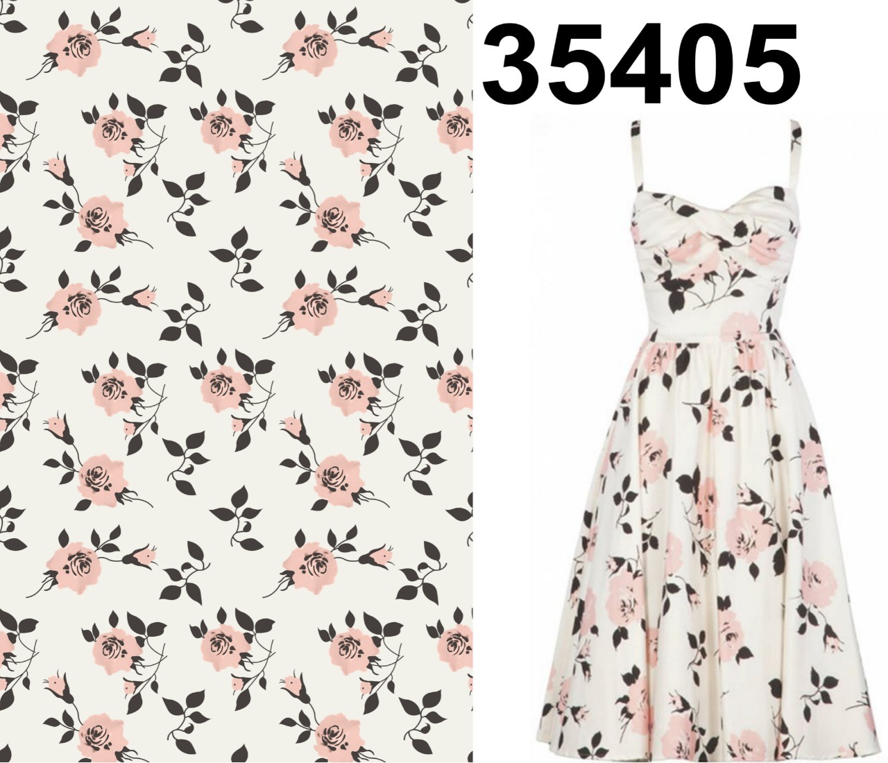 Crepe Printed Fabric