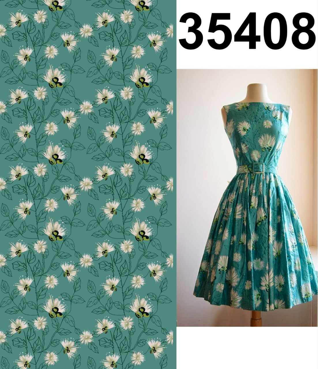 Crepe Printed Fabric