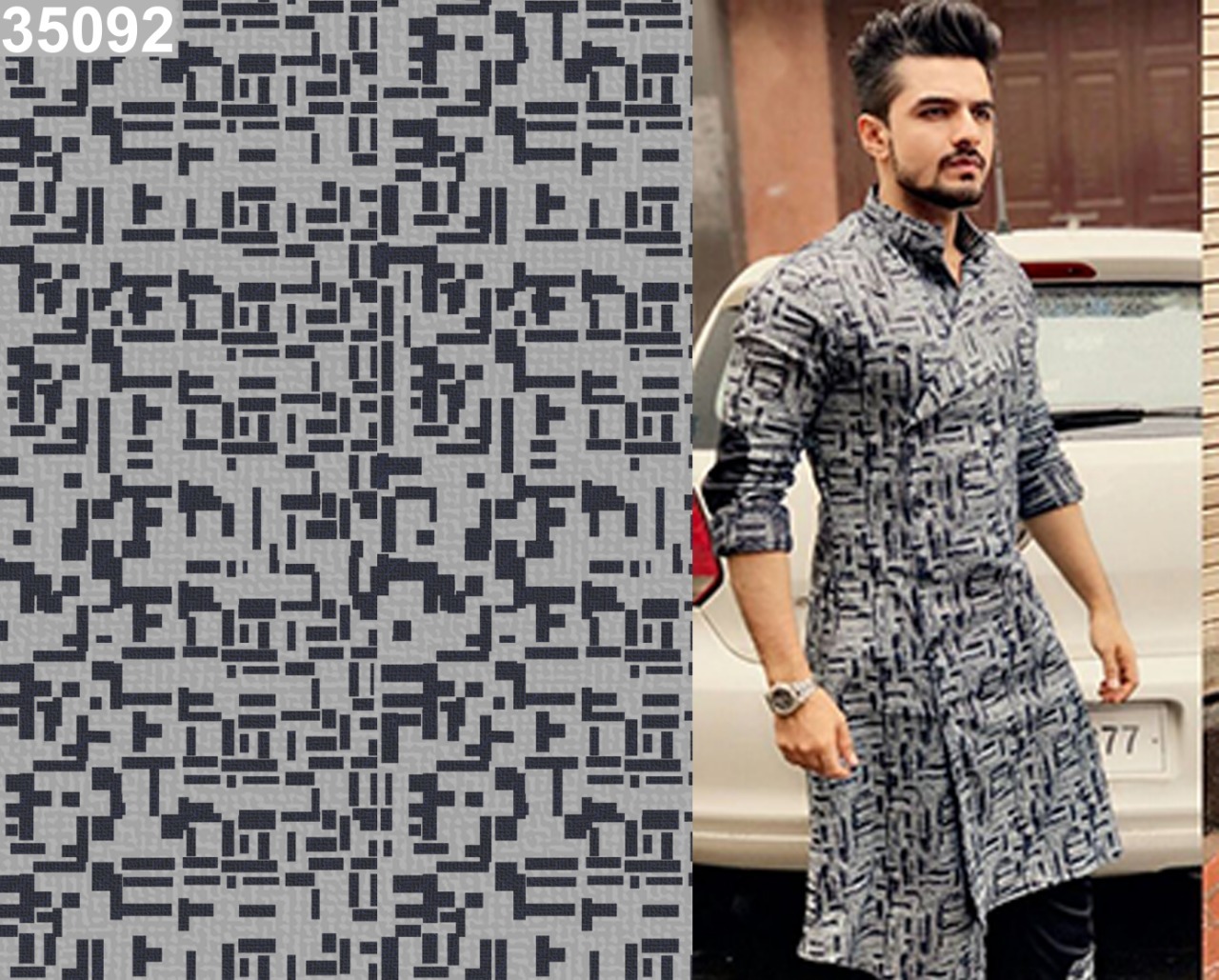 Crepe Printed Fabric