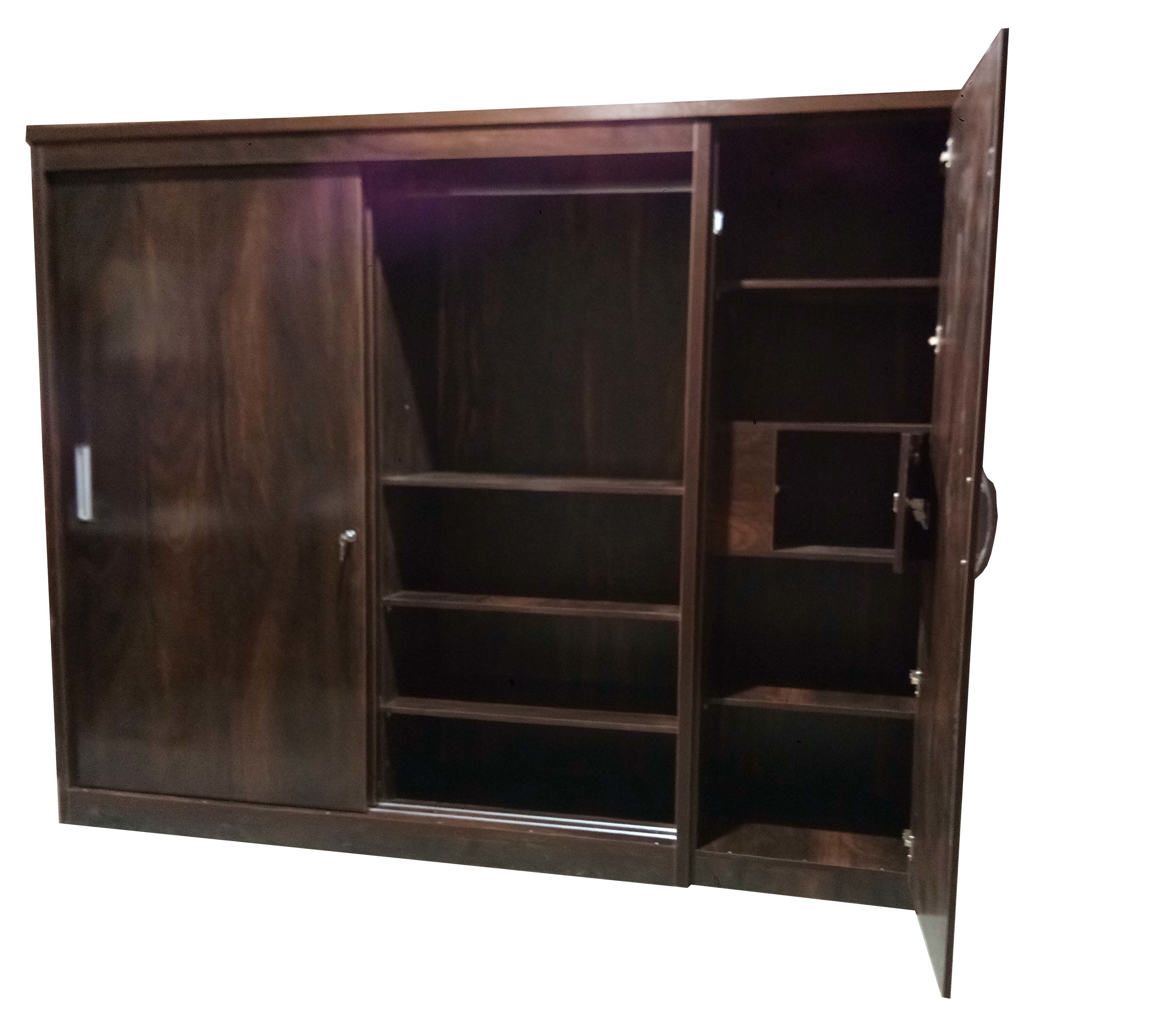 Machine Made Sliding Wardrobe With Dressing Table