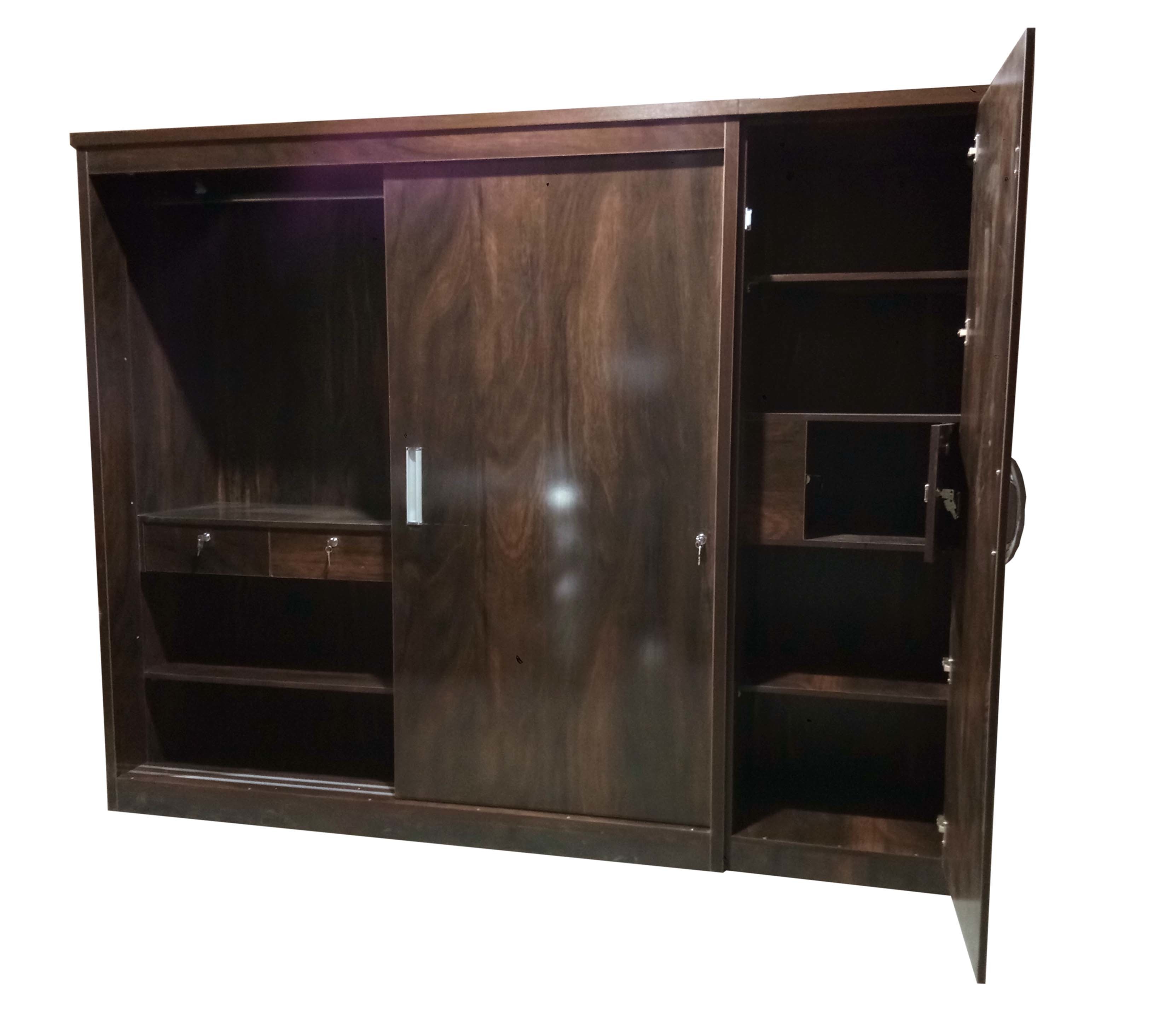 Machine Made Sliding Wardrobe With Dressing Table