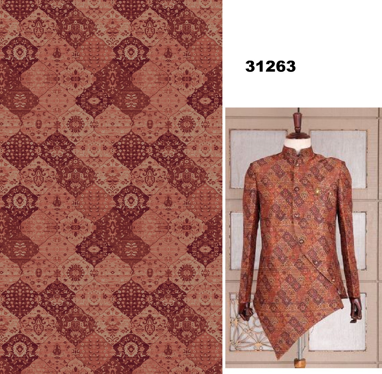 Chanderi Printed Fabric
