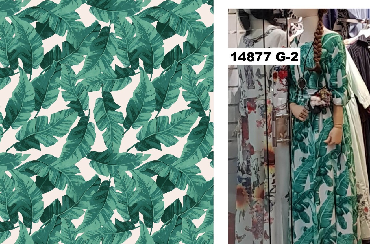 Chanderi Printed Fabric