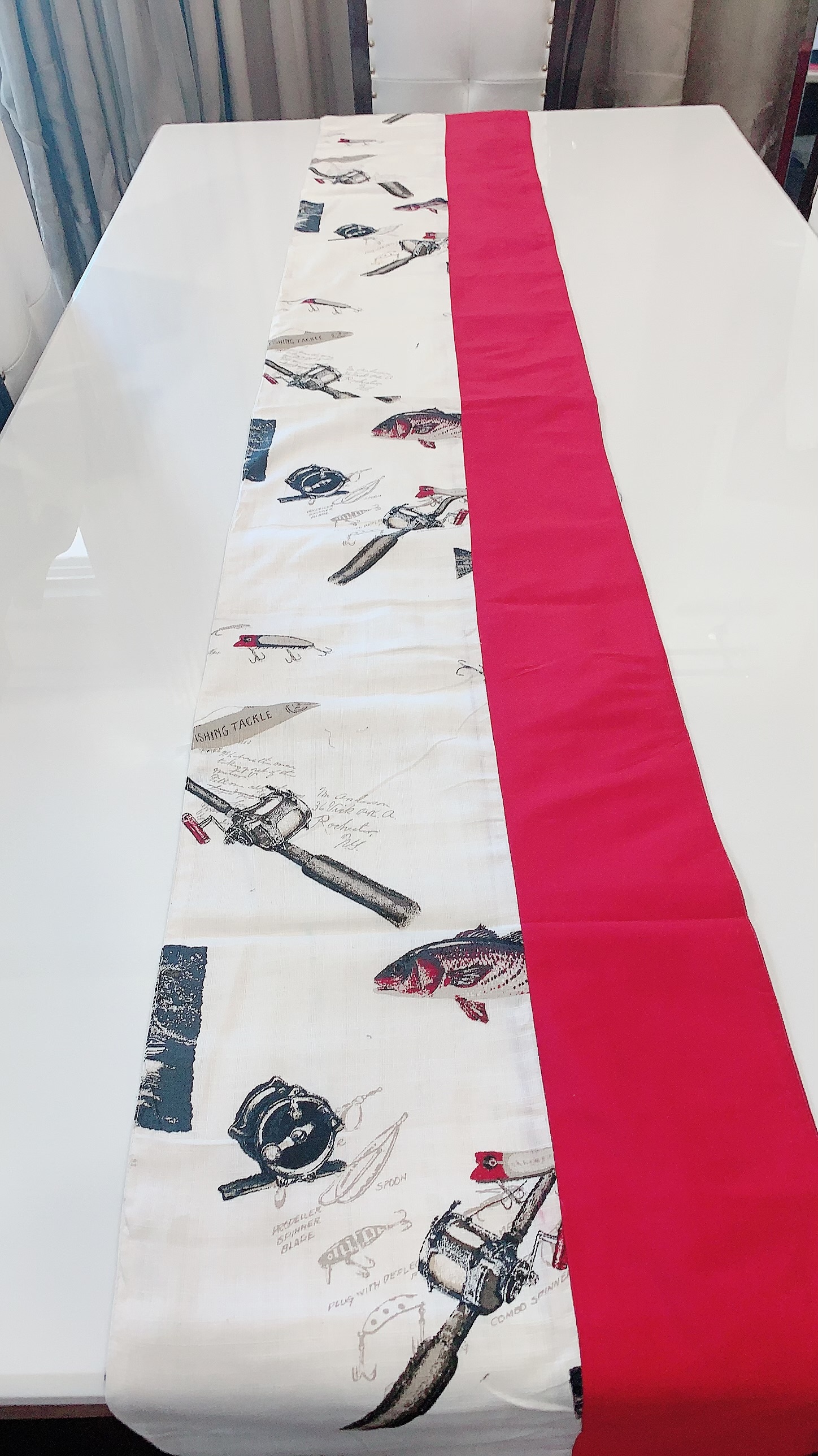 Cotton Table Runner - 25x21, 30x23, 35x25 Inch | Multicolor Printed Design, Elegant Jacquard Style For Banquets, Home, Outdoor, And Weddings