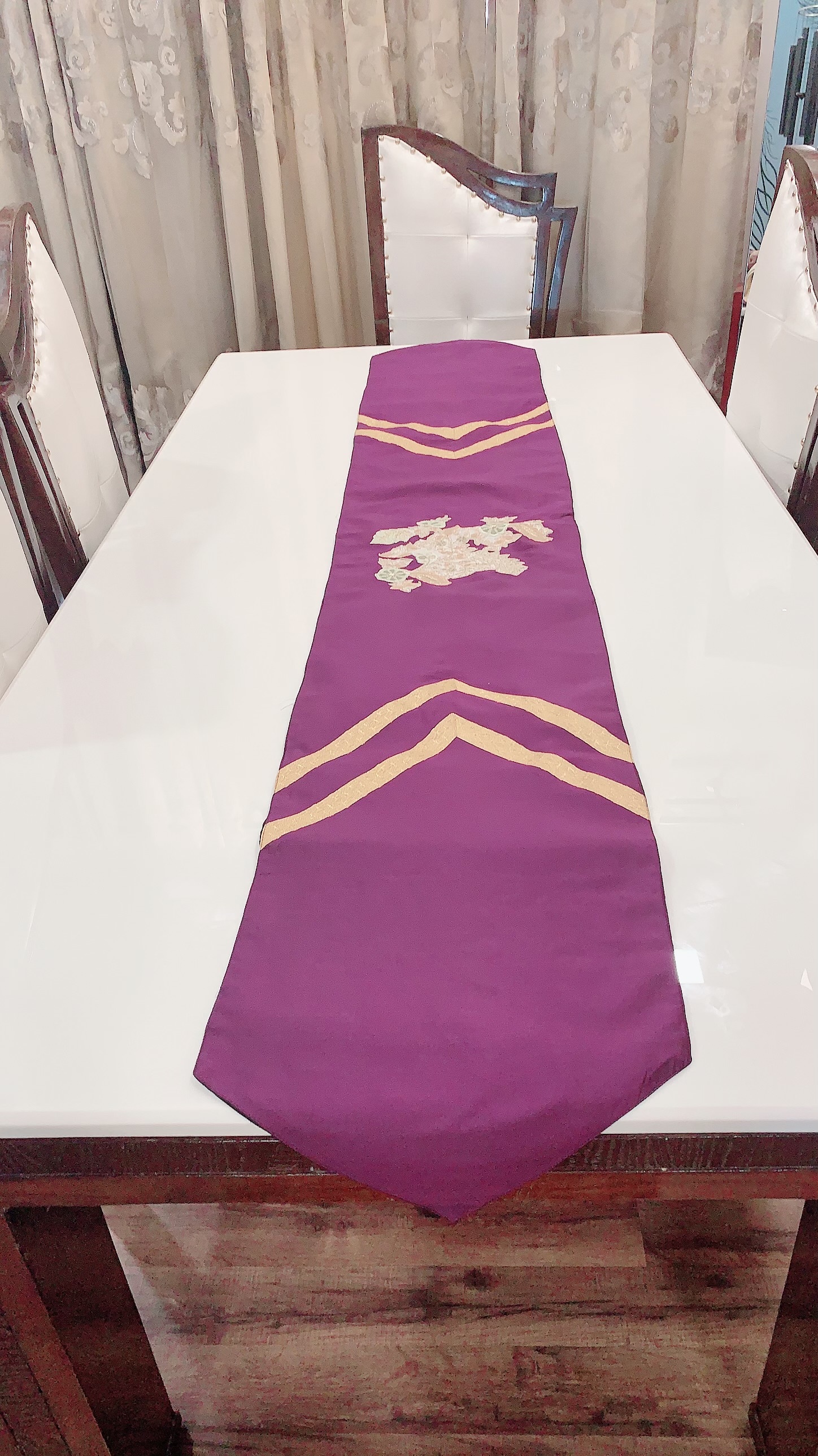 Pink Designer Table Runner