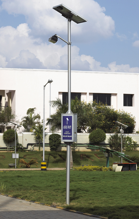 एलईडी सोलर स्ट्रीट लाइटिंग सिस्टम
