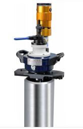 ID-Mounted portable pipe beveling machine