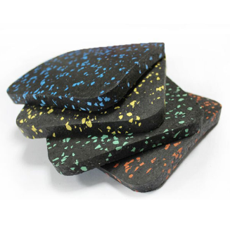 Shock Absorbing Crossfit Gym Rubber Flooring