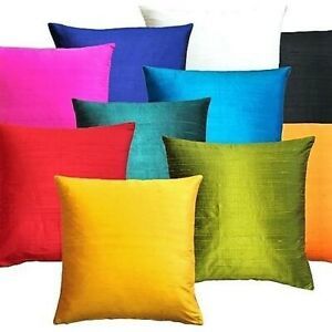 All Plain Silk Cushion Cover