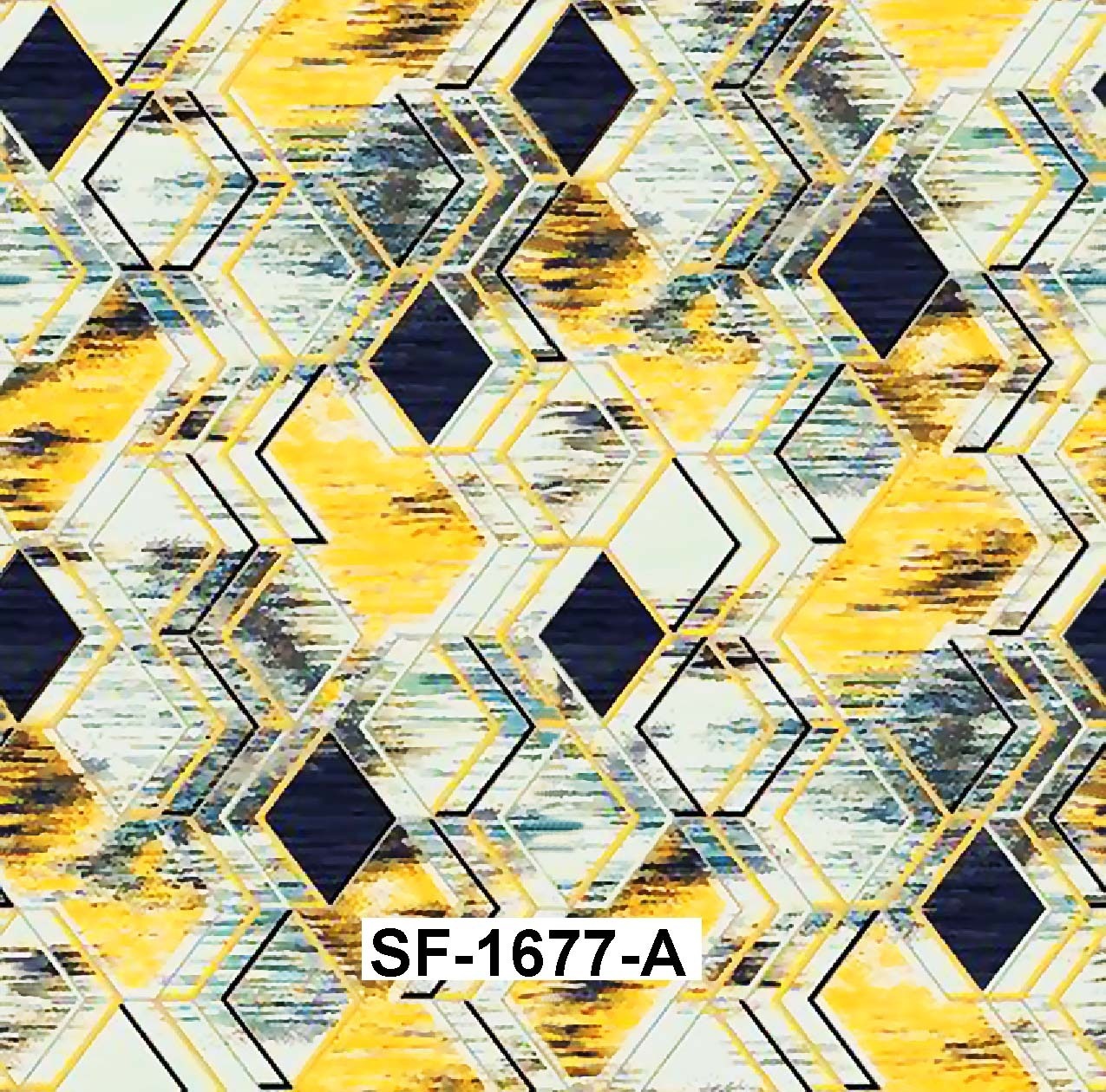 Abstract Printed Fabric