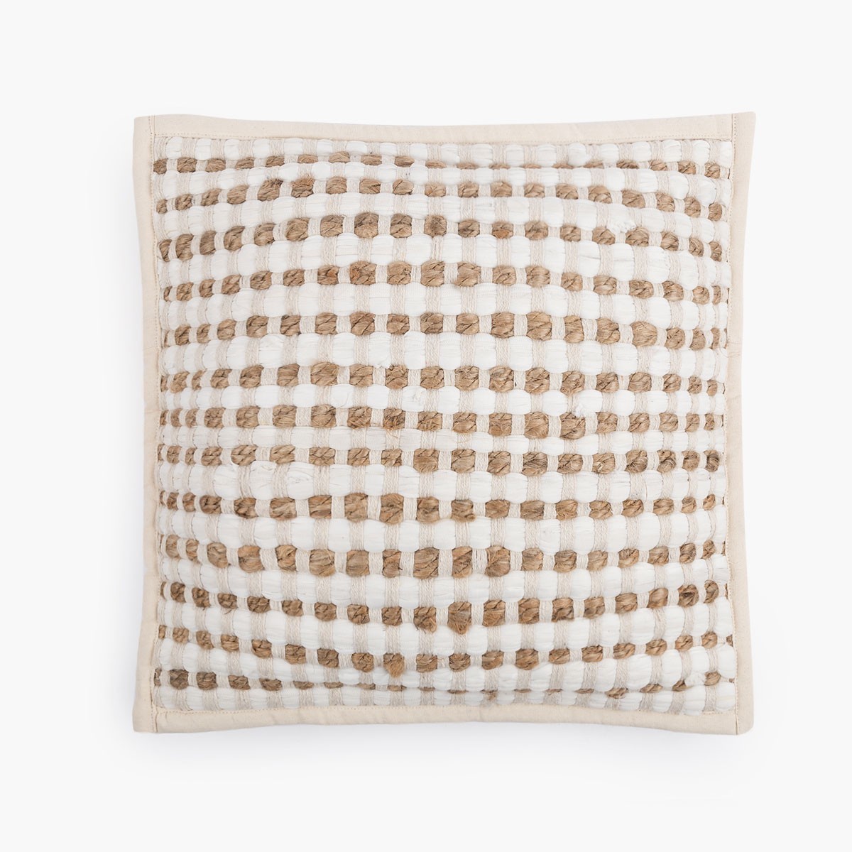 Blue Jute Cushion Covers