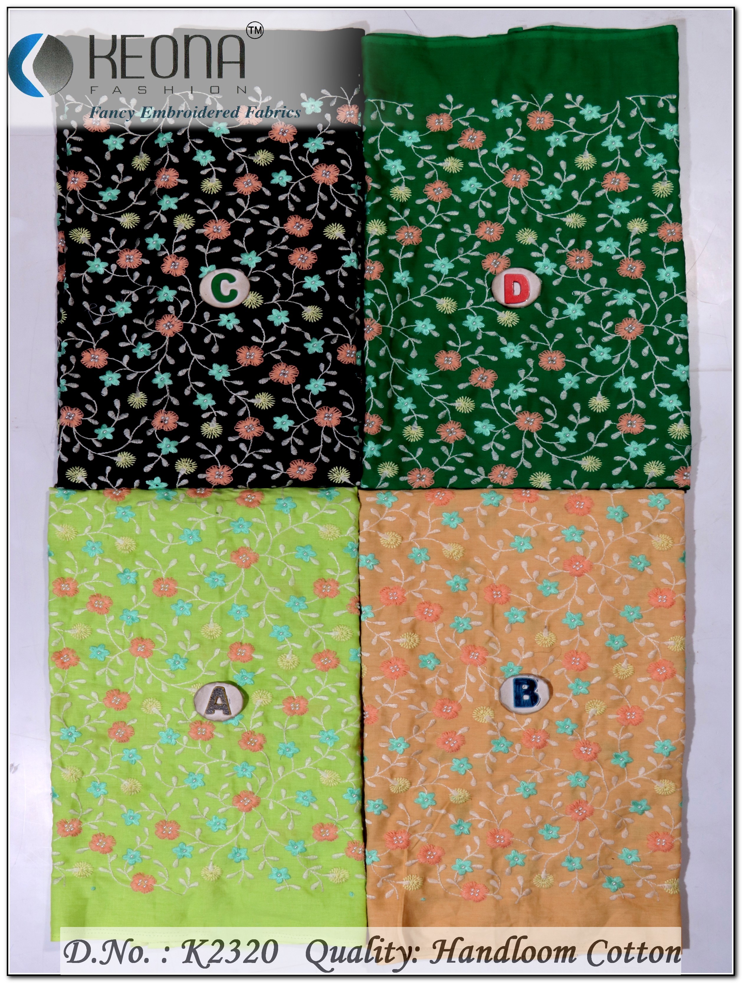 Cotton Embroidery Fabric