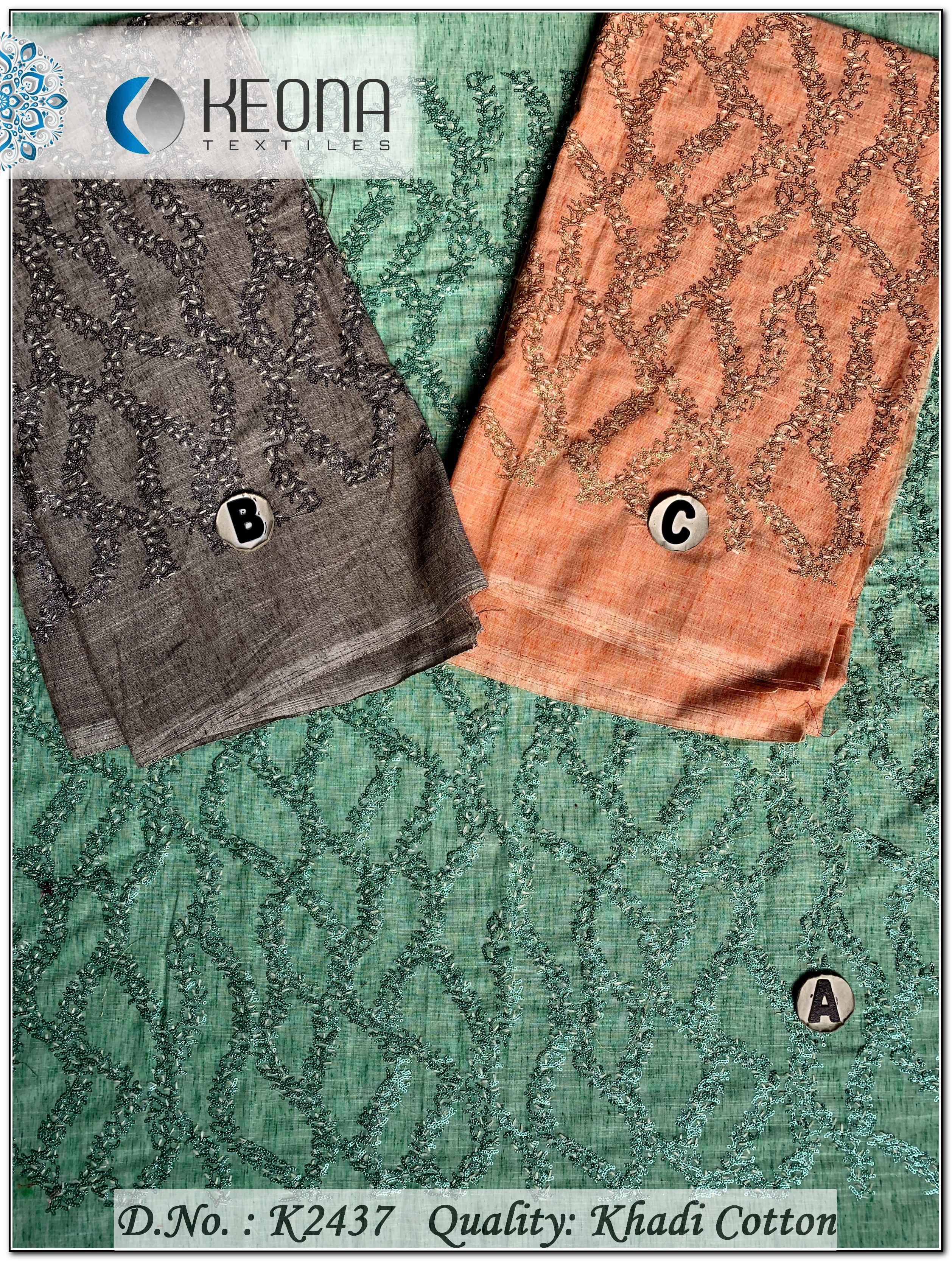 Cotton Embroidery Fabric