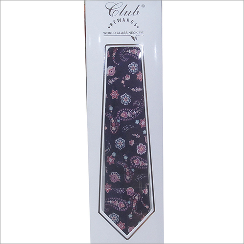Checked Silk Tie