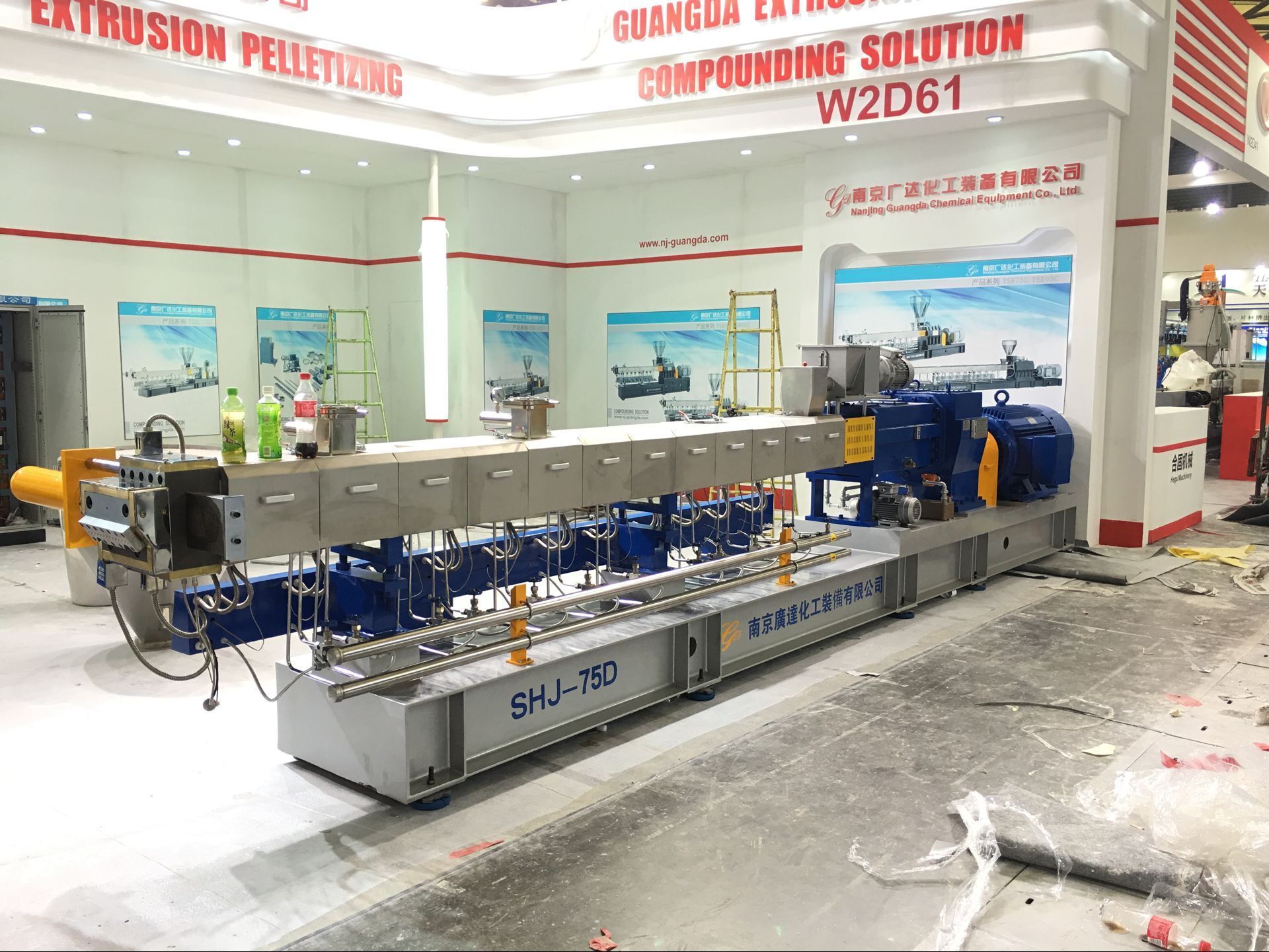 Rotating Extruder Capacity: 200-2000 Kg/hr